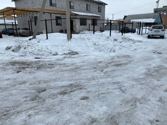 Просим вывести снег по улице Биримжановтар, юго восток правая сторона, Алматиснкий район

Город
