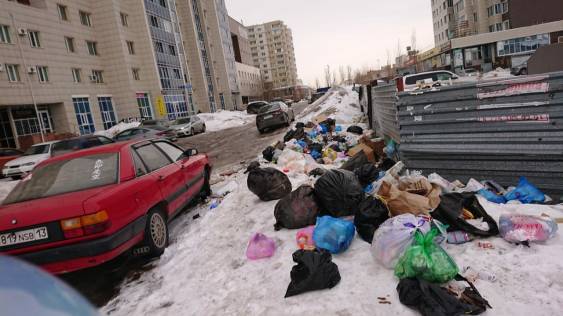 Здравствуйте! Просим принять меры по срочному вывозу мусора! Находится сзади ЖК Астана Меруерт, вдоль переулка Косалка.

Другое
